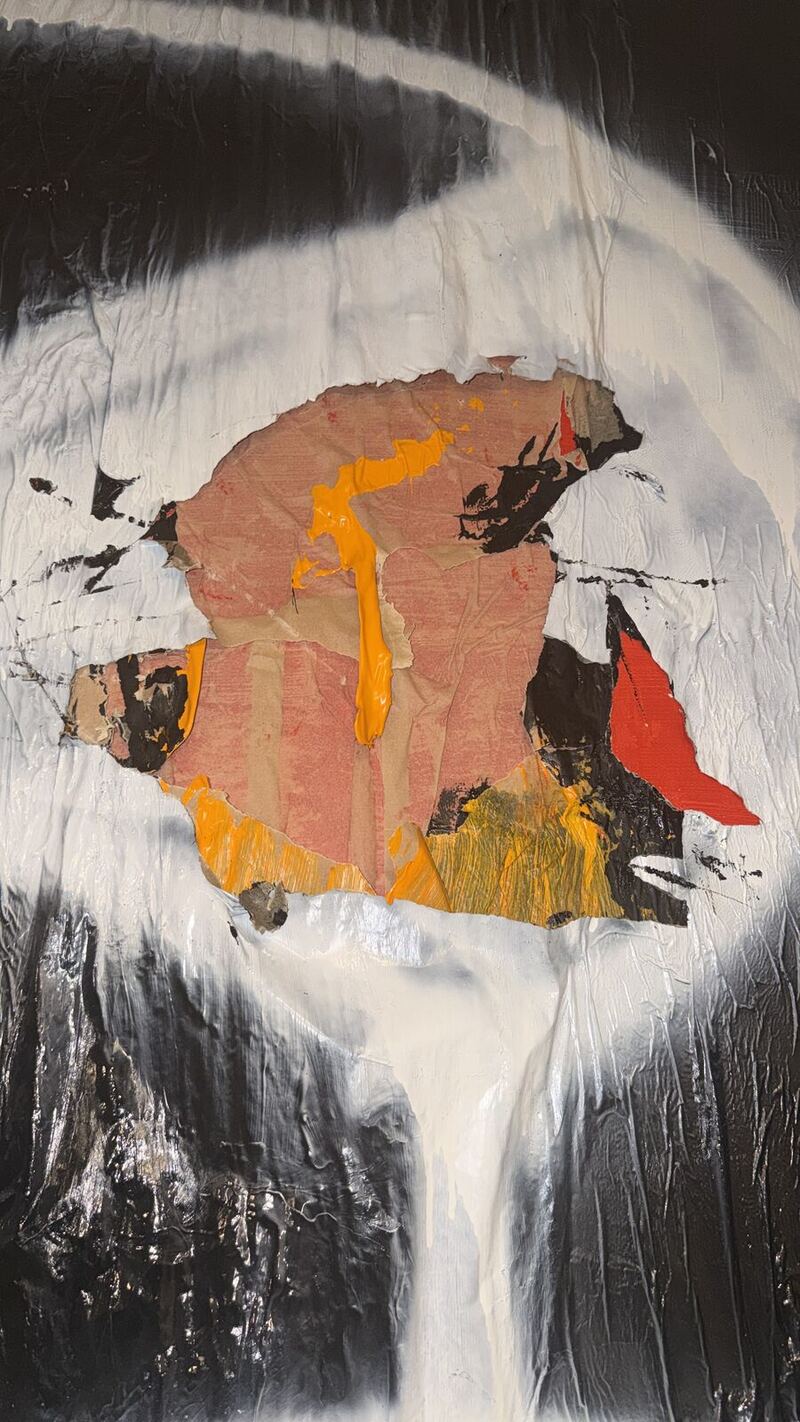 Mind Mechanics No. 58 (Assemblage I), detail of the grafted fragment